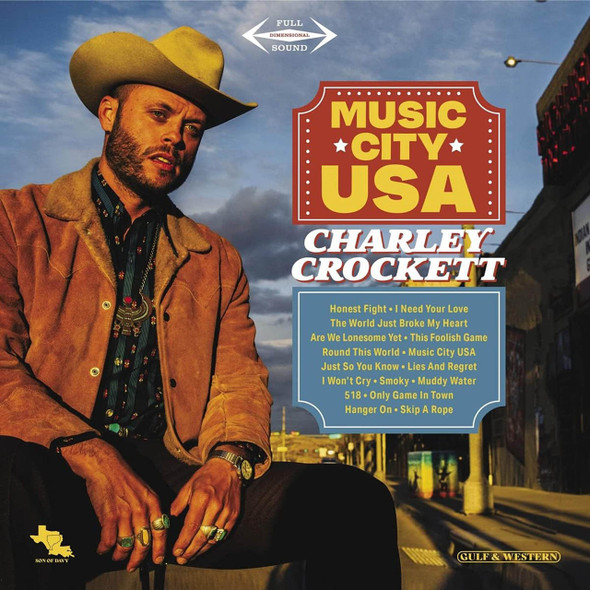 Charley Crockett - Music City USA Vinyl Record Album Art