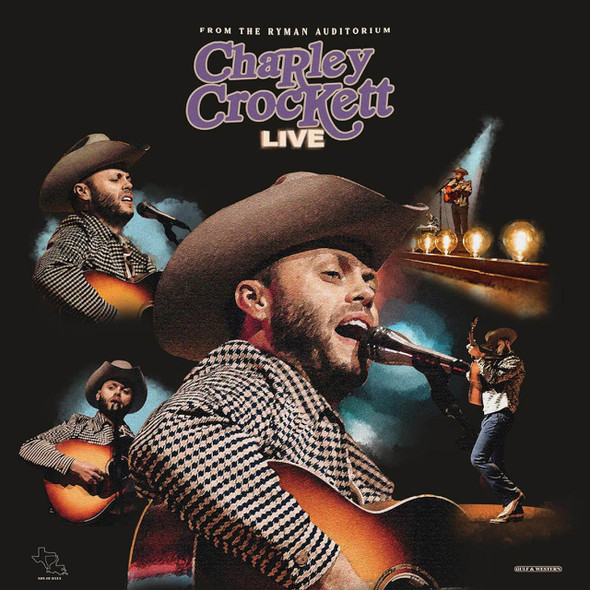 Charley Crockett - Live From The Ryman Auditorium Vinyl Record Album Art