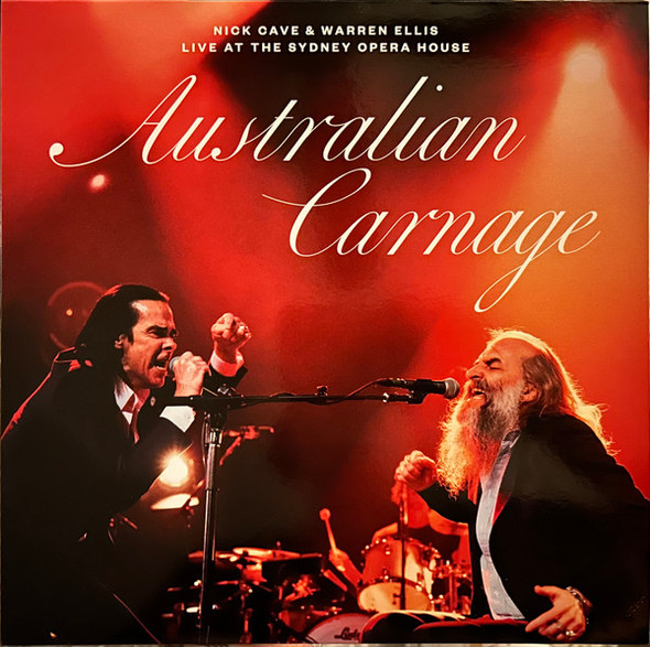 Nick Cave & Warren Ellis - Australian Carnage (Live At The Sydney Opera House) Vinyl Record Album Art
