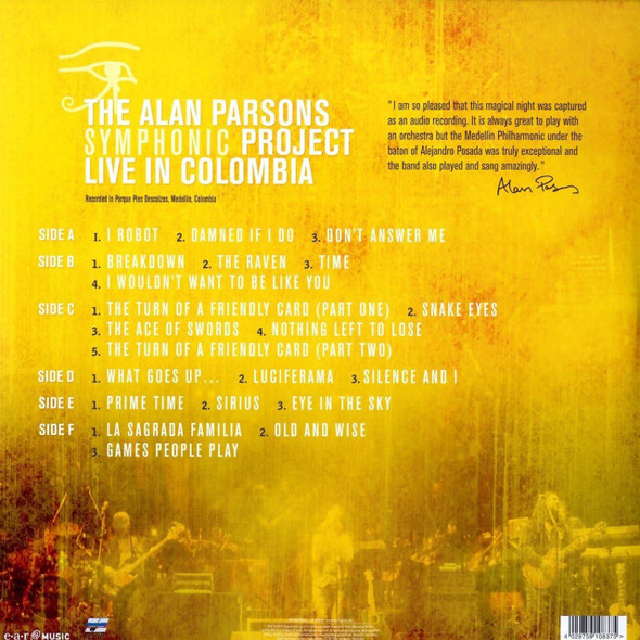 Picture of Live In Colombia Vinyl Record