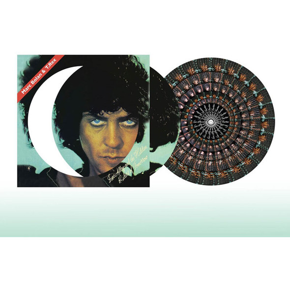 Picture of the Record Store Day Australia 2024 release, Marc Bolan & T. Rex - Zinc Alloy (50Th Anniversary Zoetrope Picture Disc RSD 2024) Vinyl Record Album Art
