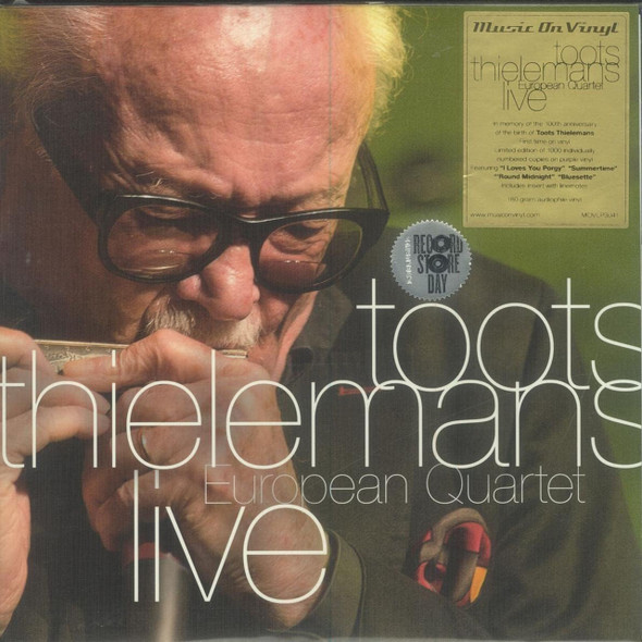 Toots Thielemans - European Quartet Live Vinyl Record Album Art