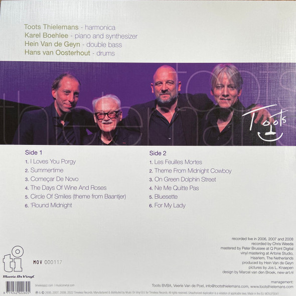 Picture of European Quartet Live Vinyl Record