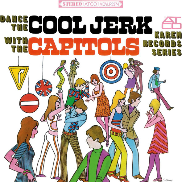 The Capitols - Dance The Cool Jerk With The Capitols Vinyl Record Album Art
