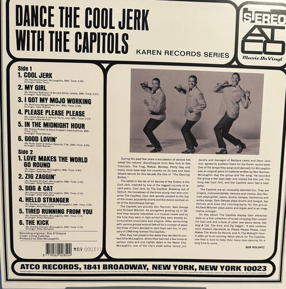 Picture of Dance The Cool Jerk With The Capitols Vinyl Record