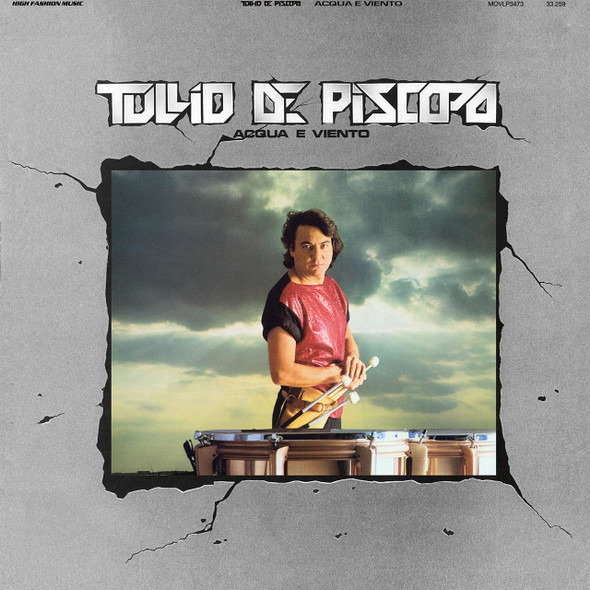 Tullio De Piscopo - Acqua E Viento Vinyl Record Album Art