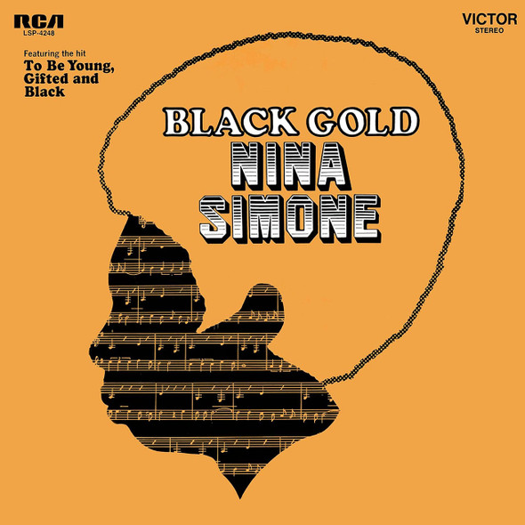 Nina Simone - Black Gold Vinyl Record Album Art