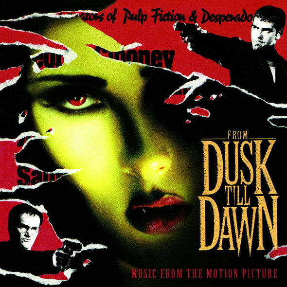 Various - From Dusk Till Dawn (Music From The Motion Picture) Vinyl Record Album Art