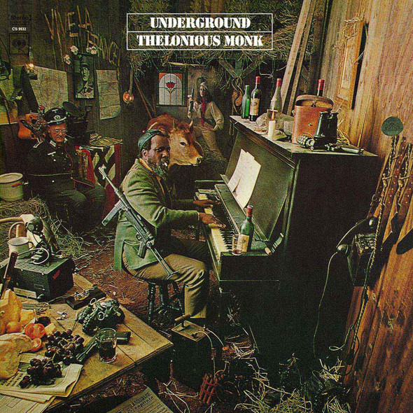 Thelonious Monk - Underground Vinyl Record Album Art