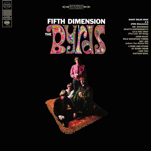 The Byrds - Fifth Dimension Vinyl Record Album Art