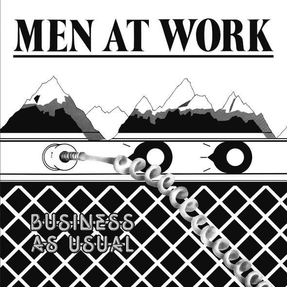 Men At Work - Business As Usual Vinyl Record Album Art