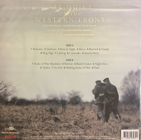 Picture of All Quiet On The Western Front Vinyl Record