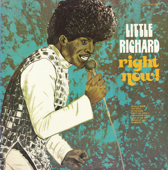 Picture of the Record Store Day Australia 2024 release, Little Richard - Right Now! Vinyl Record Album Art
