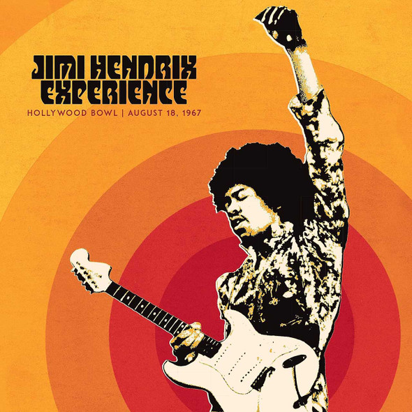 Jimi Hendrix Experience - Hollywood Bowl August 18, 1967 Vinyl Record Album Art