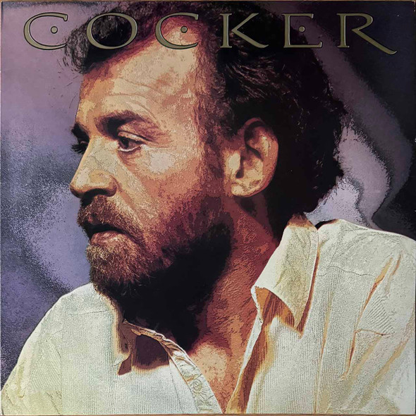 Actual image of the vinyl record album artwork of Joe Cocker's Cocker LP - taken in our Melbourne record store