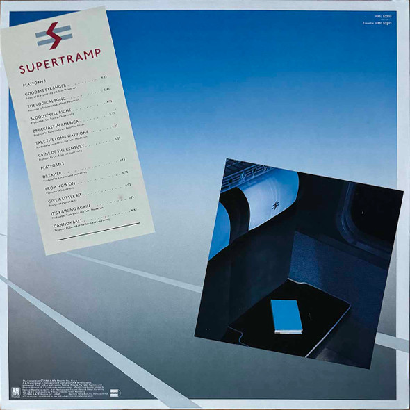Actual image of the back cover of Supertramp's The Autobiography Of Supertramp second hand vinyl record taken in our Melbourne record shop