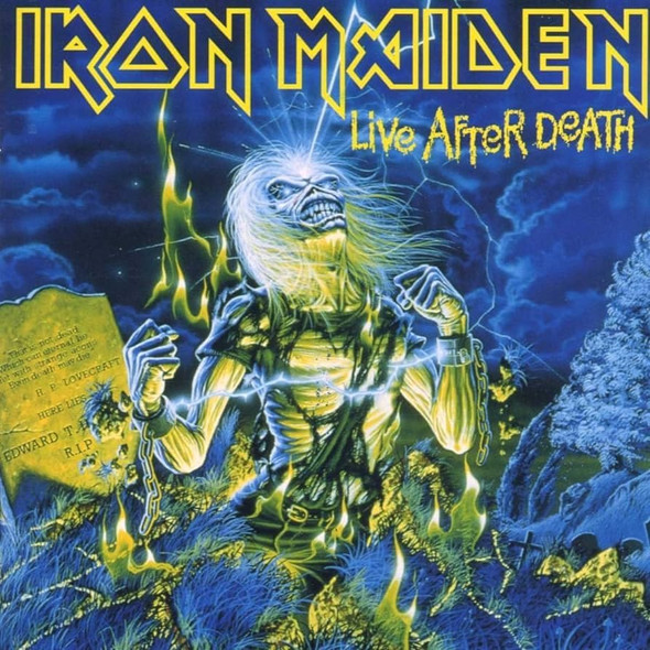 Iron Maiden - Live After Death Vinyl Record Album Art