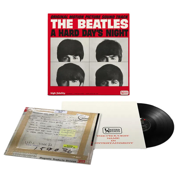 The Beatles - A Hard Day's Night Vinyl Record Album Art
