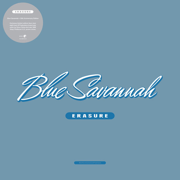 Erasure - Blue Savannah Vinyl Record Album Art