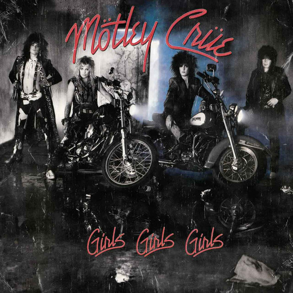 Motley Crue - Girls, Girls, Girls Vinyl Record Album Art