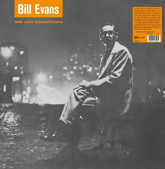 Bill Evans - New Jazz Conceptions Vinyl Record Album Art