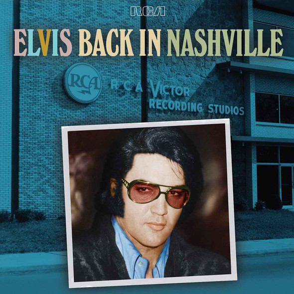 Elvis Presley - Elvis Back In Nashville Vinyl Record Album Art