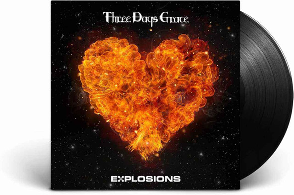 Three Days Grace - Explosions Vinyl Record Album Art