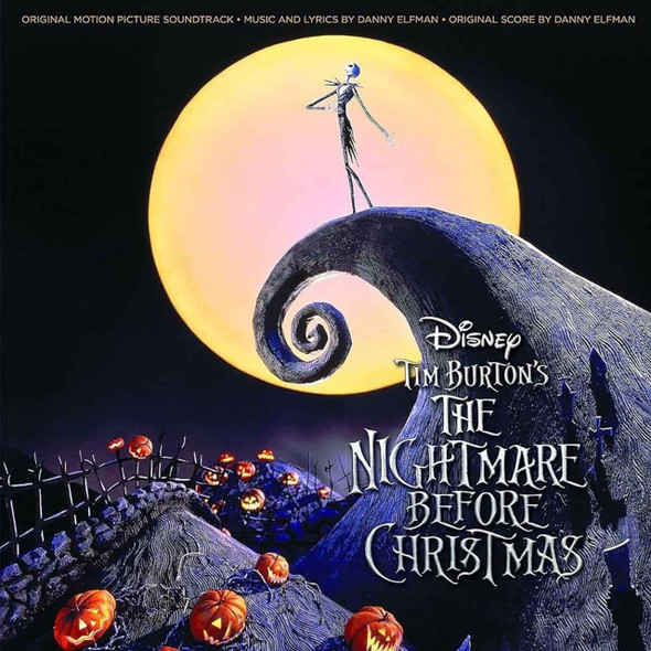 Danny Elfman - Tim Burton's The Nightmare Before Christmas (Original Motion Picture Soundtrack) Vinyl Record Album Art Danny Elfman - Tim Burton's The Nightmare Before Christmas (Original Motion Picture Soundtrack) Vinyl Record Album Art
