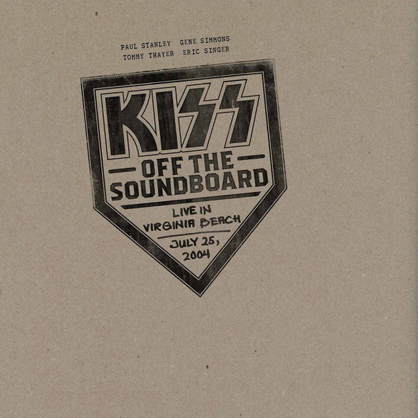 Kiss - Off The Soundboard Live In Virginia Beach July 25, 2004 Vinyl Record Album Art