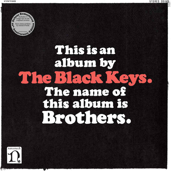 The Black Keys - Brothers Vinyl Record Album Art