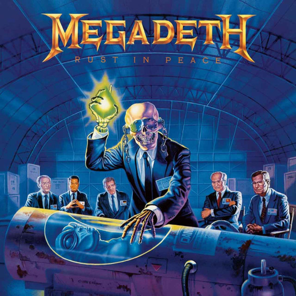 Megadeth - Rust In Peace Vinyl Record Album Art