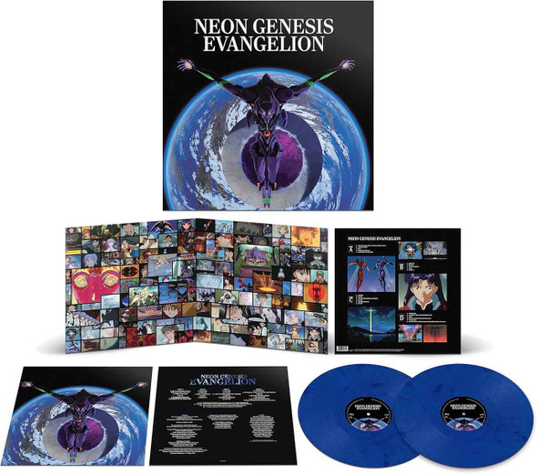 Shiro Sagisu - Neon Genesis Evangelion Vinyl Record Album Art