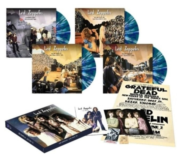 Led Zeppelin - Live '69 & '73 Vinyl Record Album Art