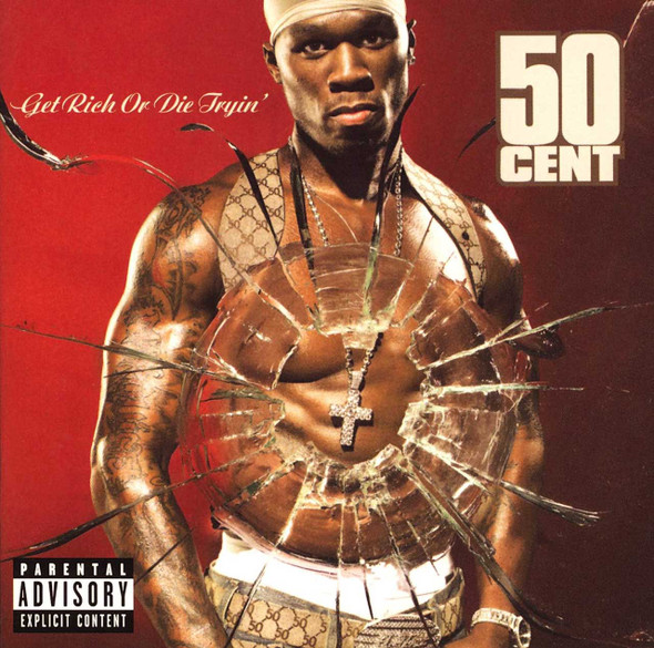 50 Cent - Get Rich Or Die Tryin' Vinyl Record Album Art