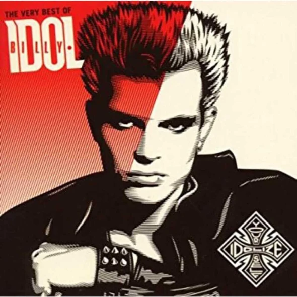 Billy Idol - The Very Best Of - Idolize Yourself Vinyl Record Album Art