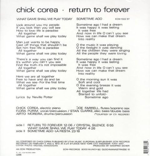 Picture of Return To Forever Vinyl Record