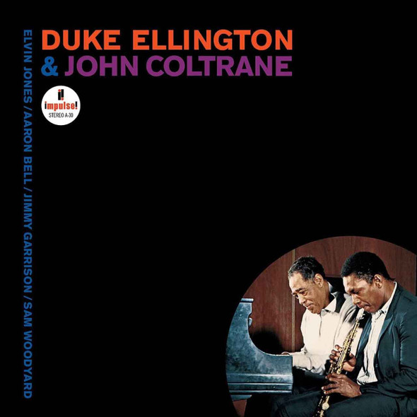 Duke Ellington - Duke Ellington & John Coltrane Vinyl Record Album Art