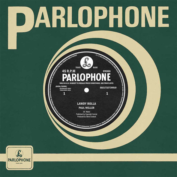 Paul Weller - Lawdy Rolla / Pinball Vinyl Record Album Art