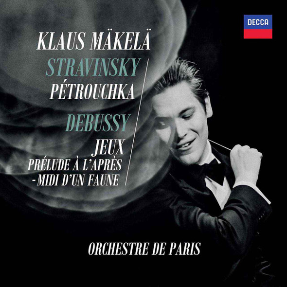 Klaus Makela, Stravinsky, Debussy - Pétrouchka / Jeux / Prélude A L'Après-Midi D'Un Faune Vinyl Record Album Art
