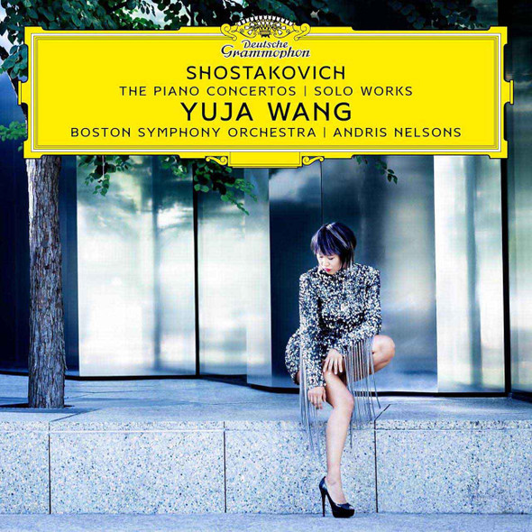 Shostakovich, Yuja Wang, Andris Nelsons, Boston Symphony Orchestra - The Piano Concertos | Solo Works Vinyl Record Album Art