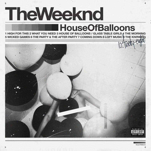 The Weeknd - House Of Balloons Vinyl Record Album Art