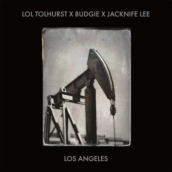 Laurence Tolhurst x Budgie x Jacknife Lee - Los Angeles Vinyl Record Album Art