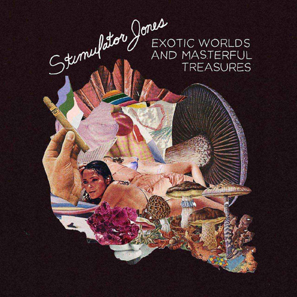 Stimulator Jones - Exotic Worlds And Masterful Treasures Vinyl Record Album Art