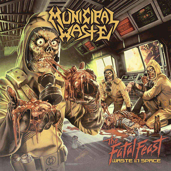 Municipal Waste - The Fatal Feast Vinyl Record Album Art