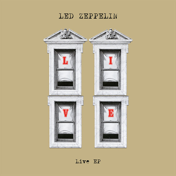Led Zeppelin - Live EP Vinyl Record Album Art