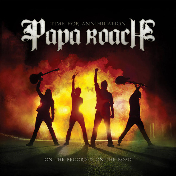 Papa Roach - Time for Annihilation: On the Record & On the Road Vinyl Record Album Art