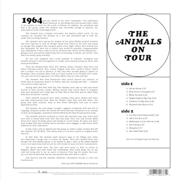 Picture of The Animals On Tour Vinyl Record
