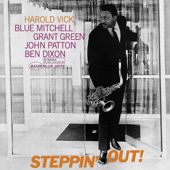 Harold Vick - Steppin' Out! Vinyl Record Album Art