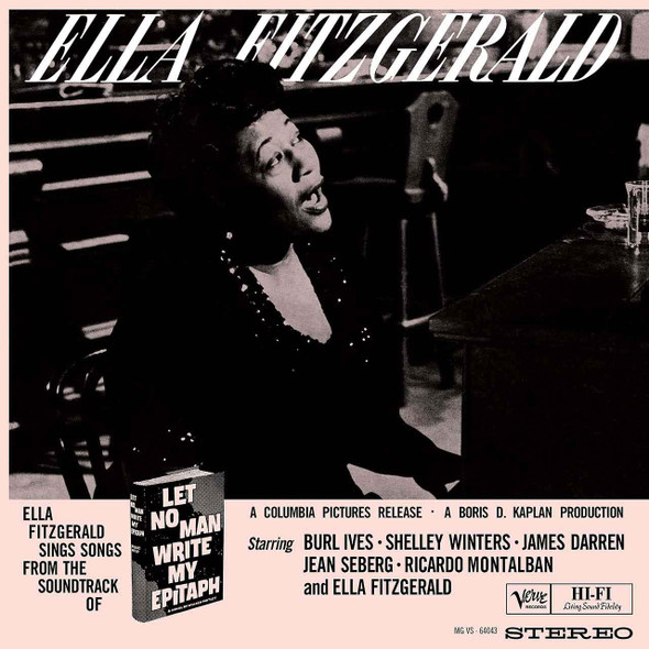 Ella Fitzgerald - Ella Fitzgerald Sings Songs From Let No Man Write My Epitaph Vinyl Record Album Art