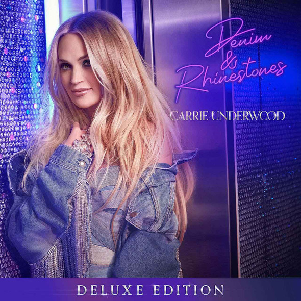 Carrie Underwood - Denim & Rhinestones (Deluxe Edition) Vinyl Record Album Art